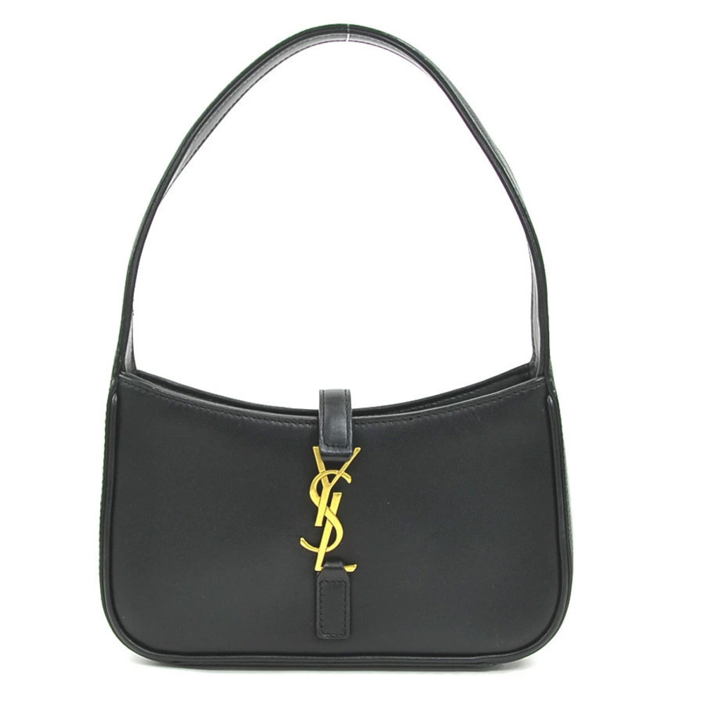 Saint Laurent handbag Le leather black gold